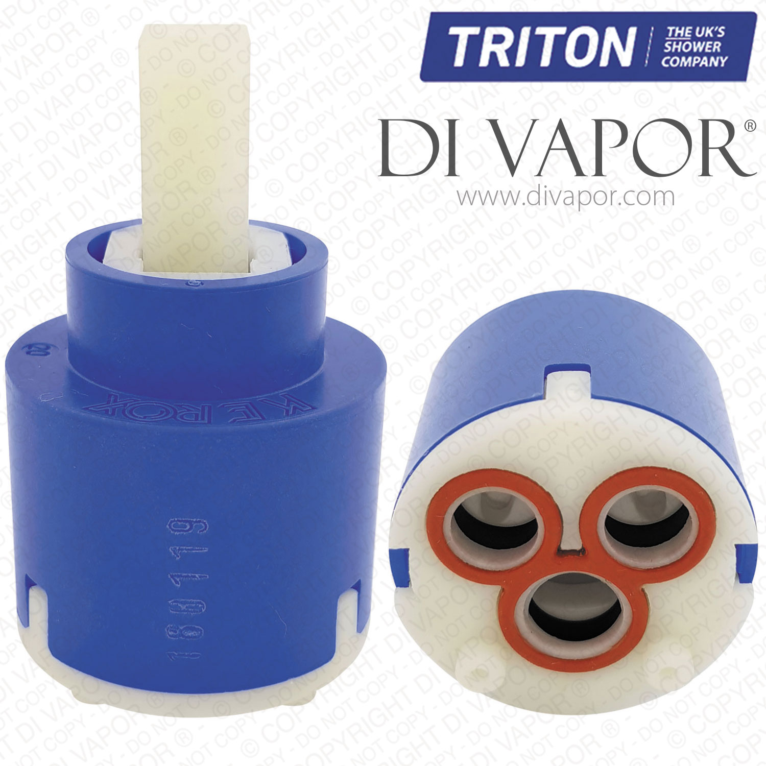 Triton 83308590 35mm Mixer Tap Cartridge Replacement for Polaris