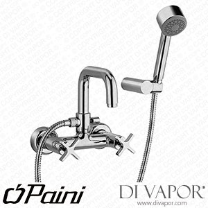 Paini 83CR105 Lemon Single Lever Bath Shower Mixer with Adjustable Shower Kit Spare Parts