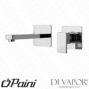 Paini 84CR208RQ Dax R - RS Single-Lever Chrome Wall Mounted Mixer Tap Spare Parts