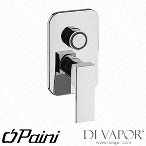 Paini 84CR691BR Dax R - RS Built-In Mixer 2-Way Push Button Diverter Valve Spare Parts