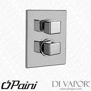 Paini 84CR691THWBSET Dax R - RS Chrome Shower Plate and Handle Set Spare Parts
