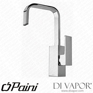Paini 84PW250R Dax R - RS Single-Lever PVD Aged Nickel Basin Mixer with Tube Swivel Spout 1?1/4 Pop-Up Waste Spare Parts