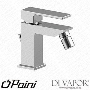 Paini 84PW306LRS Single Lever PVD Aged Nickel Bidet Mixer with 1