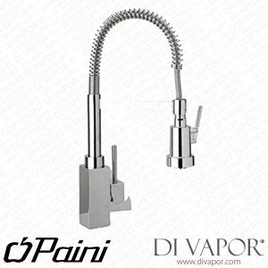 Paini 84PW557PUK Dax Brushed Sink Mixer C-W Spring and Swivel Spray Spare Parts