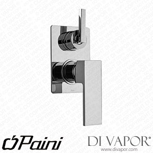 Paini 84YO6911RSET Dax R - RS Matt Black Plate and Handle Set Spare Parts