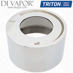 Triton 86003985 Chrome Shroud for Moya Mini Exposed Shower Valve