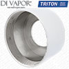 Triton Chrome Shroud for Moya Mini Exposed Shower Valve