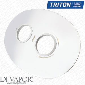 Triton 86100660 Cover Faceplate & Seals - Chrome