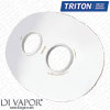 Triton 86100660 Cover Faceplate Seals Chrome