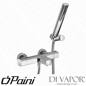Paini 86CR105TH Ovo Chrome Thermostatic Bath Shower Mixer with Adjustable Kit Spare Parts