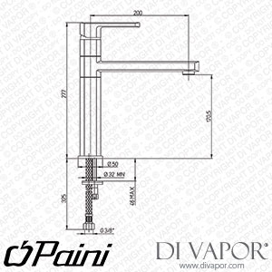 Paini 86CR579 Ovo Kitchen Tap Spare Parts