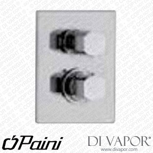 Paini 86PW690THSET Ovo Aged Nickel Shower Spare Parts