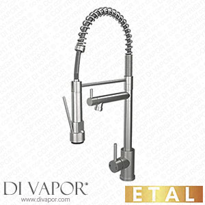 ETAL 876XR ETAL Windsor Multi-Use Spray Mixer Tap Brushed Steel Spare Parts