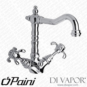 Paini 87CR250B Ornellaia Basin Mixer Tap with Pop-Up Waste Spare Parts