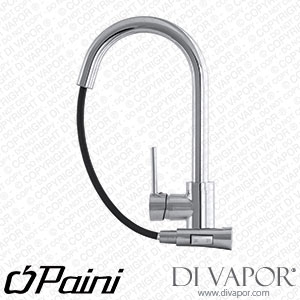 Paini 87CR572 Ornellaia Kitchen Monobloc Tap with Swivel Tube Spout Spare Parts