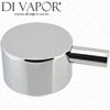87R62 Round Chrome Flow Control Handle for Victorian Plumbing Milan Twin & Triple Shower Mixer Valve