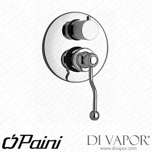 Paini 88CR6911 Duomo Built-In Chrome Mixer 2-Way Rotary Diverter Valve Shower Spare Parts