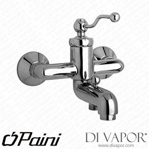 Paini 88F3111 Duomo Aged Brass Single Lever Bath Shower Mixer without Shower Kit Spare Parts
