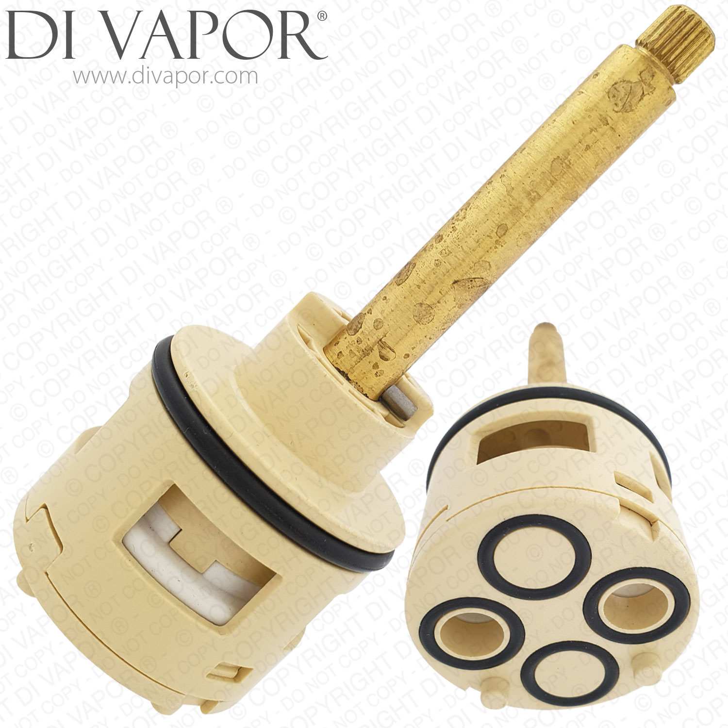 On/Off Diverter Cartridge Valve Two Way for Better Bathrooms Eco Style