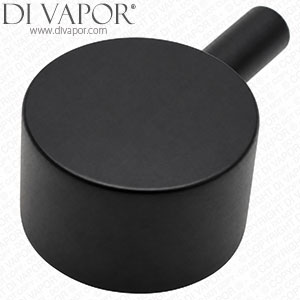 Matte Black Niagara Observa Concealed Triple Valve Shower Round Flow Control Handle