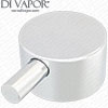 Round Chrome Temperature Control Handle for MTR356 Thermostatic Cartridge - 8S74X6