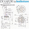 Bathstore 90000013820 Spare Cartridge for Flow Basin Mixer Tap (20004010077)