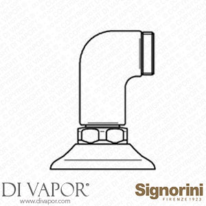 Signorini 90000549 Pair Of Bearings for Exposed Deck Mounted Bath Mixers - H 70 Mm Spare Parts