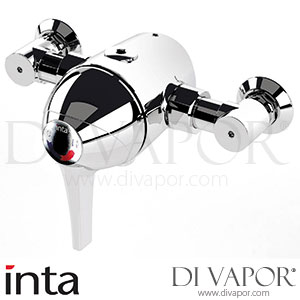 Inta 90034CP Acura Sequential Lever Operated Thermostatic Shower Valve with Isolating Inlet Elbows Spare Parts