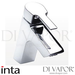 Inta 90037CP Vue Basin Mixer Tap with Click Clack Waste Spare Parts