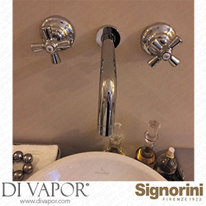 Signorini 90082300.PE External Part Basin Mixer - 200Mm Spout - for Built-In Part Cod.90 00 0770-1 Spare Parts