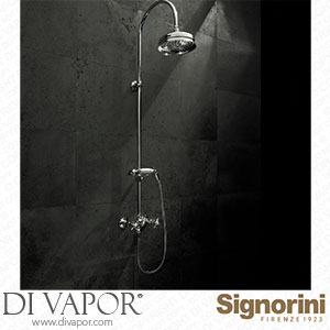 Signorini 90086000.PE External Part Shower Mixer for Built-In Part Cod. 90 00 0602 Spare Parts