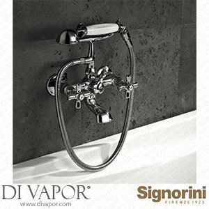 Signorini 90087000 External Bath Group Provided with Hand Shower Set Spare Parts