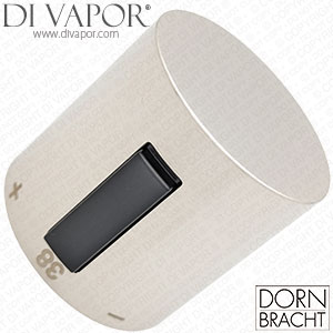 Dornbracht 90173301700-06 Thermostat Handle 48mm Brushed Platinum