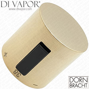 Dornbracht 90173301700-28 Thermostat Handle 48mm Brushed Durabrass Gold