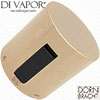 Dornbracht 90173301700-46 Thermostat Handle 48mm Brushed Champagne