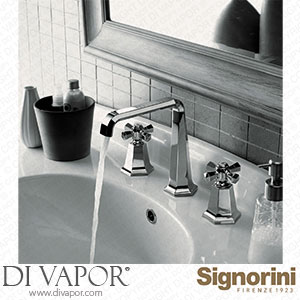Signorini 90183400 Three-Hole Basin Mixer without Pop-Up Waste Set Spare Parts