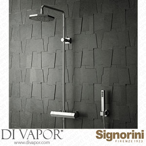 Signorini 90196800 External Shower Group Provided with Head Shower and Hand Shower Set Spare Parts