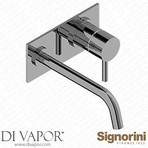 Signorini 90222001.PE External Part Basin Mixer - 240Mm Spout - for Built-In Part Cod. 90 00 0240 Spare Parts