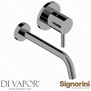Signorini 90222101.PE External Part Basin Mixer - 240Mm Spout - for Built-In Part Cod. 90 00 0240 Spare Parts