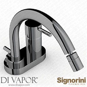 Signorini 90224000 Bidet Mixer Provided with Pop-Up Waste Spare Parts