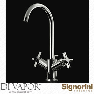 Signorini 90253200 One Hole Basin Mixer Provided with Pop-Up Waste Spare Parts