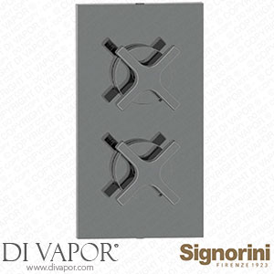 Signorini 90256200.PE External Part Thermostatic Mixer for Built-In Part Cod. 90 00 0607 Spare Parts