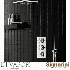 Signorini 90256300.PE External Part Thermostatic Mixer for Built-In Part Cod. 90 00 0609 Spare Parts