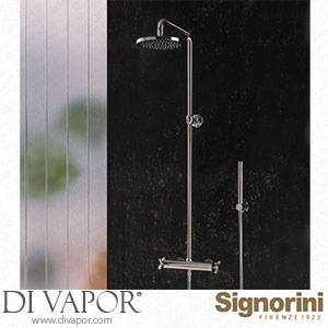 Signorini 90256800 External Shower Group Provided with Head Shower and Hand Shower Set Spare Parts