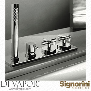 Signorini 90257400 Deck Mounted Bath Group without Jet Spout Spare Parts