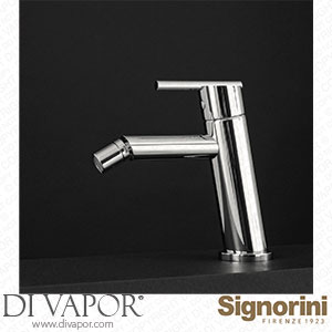 Signorini 90264000 Bidet Mixer Provided with Pop-Up Waste Set Spare Parts