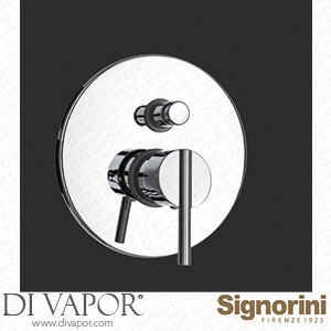 Signorini 90266100.PE External Part Shower Mixer with Diverter for Built-In Part Cod. 90 00 0600 Spare Parts
