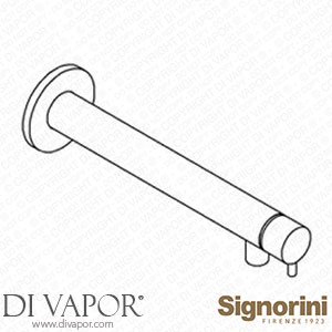 Signorini 90282001 Built-In Basin Mixer - 230Mm Spare Parts