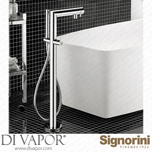 Signorini 90287200 Freestanding Bath Mixer Provided with Hand Shower Set Spare Parts