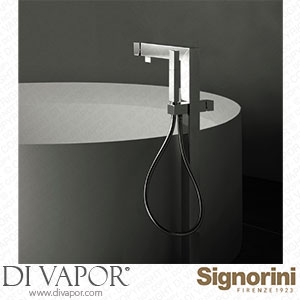 Signorini 90297200 Freestanding Bath Mixer Provided with Hand Shower Set Spare Parts